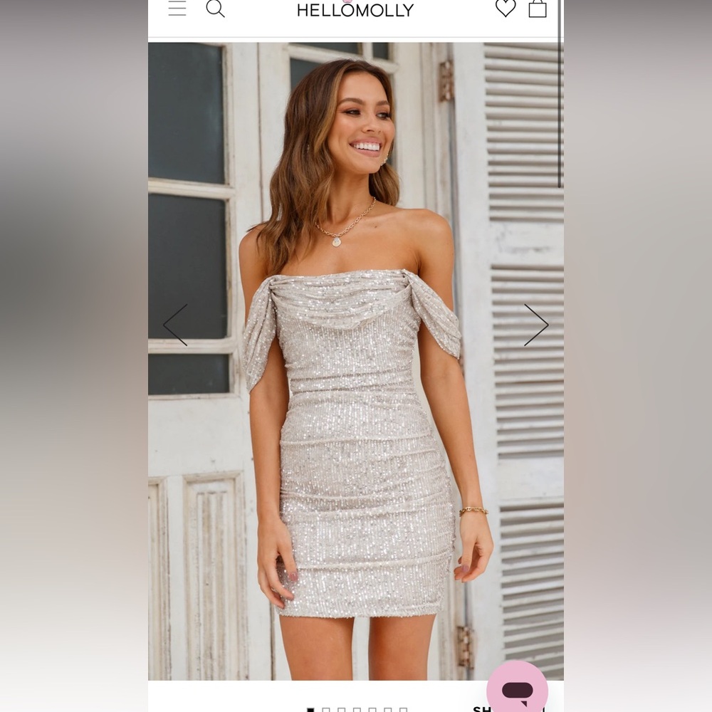 Hello Molly mini dress - Size 4.